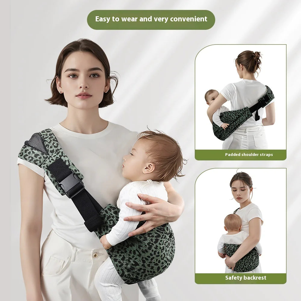 Adjustable baby carrier shoulder strap