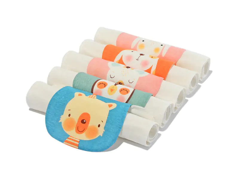 Baby sweat absorbing towel size guide