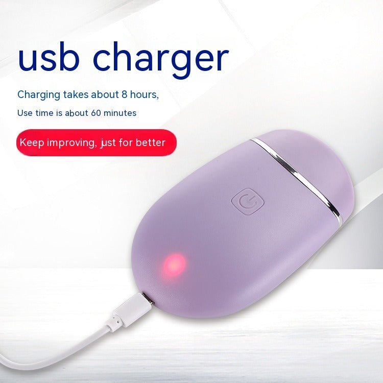 Compact travel-friendly ladies electric shaver