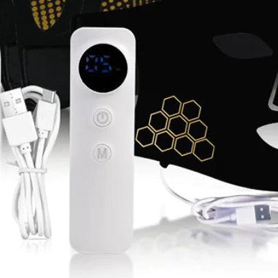 LED beauty face mask for anti-aging and wrinkle reduction treatment