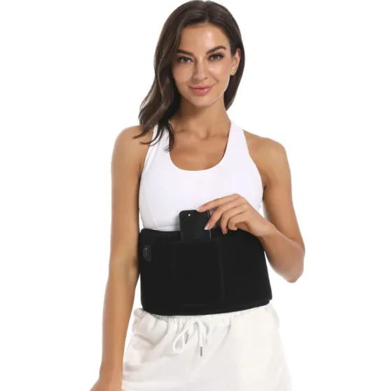 Portable infrared heating belt for shoulder pain